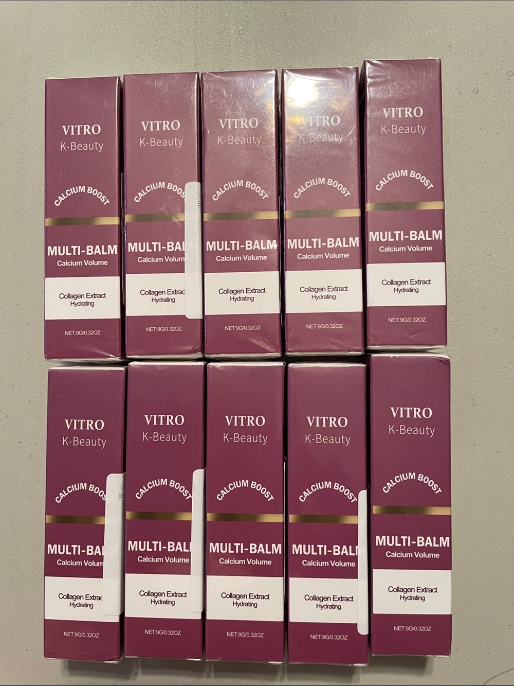 Multi-Balm Calcium Volume Collagen Extract Hydrating Bundle x10